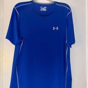 Heat Gear Under Armour Blue Shirt, XL, Like New!